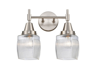 Caden Two Light Bath Vanity in Satin Nickel (405|447-2W-SN-G302)