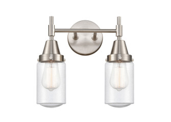 Caden Two Light Bath Vanity in Satin Nickel (405|447-2W-SN-G314)