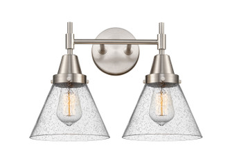 Caden Two Light Bath Vanity in Satin Nickel (405|447-2W-SN-G44)
