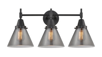 Caden LED Bath Vanity in Matte Black (405|447-3W-BK-G43-LED)