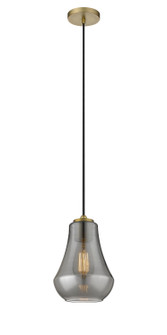 Auralume LED Mini Pendant in Brushed Brass (405|490-1P-BB-G573-7-LED)