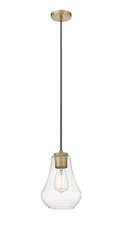 Auralume LED Mini Pendant in Matte Black (405|490-1P-BK-G572-7-LED)