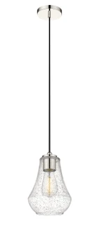Auralume LED Mini Pendant in Polished Nickel (405|490-1P-PN-G574-7-LED)