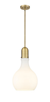 Auralume LED Mini Pendant in Brushed Brass (405|492-1S-BB-G581-12-LED)