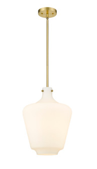 Norwalk LED Mini Pendant in Satin Gold (405|493-1S-SG-G501-12-LED)