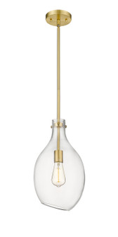 Norwalk One Light Mini Pendant in Satin Gold (405|493-1S-SG-G552-9)