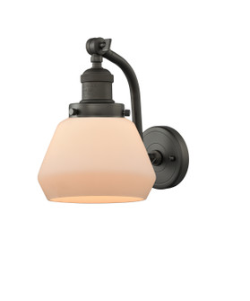 Franklin Restoration One Light Wall Sconce in Oil Rubbed Bronze (405|515-1W-OB-G171)
