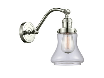 Franklin Restoration One Light Wall Sconce in Polished Nickel (405|515-1W-PN-G192)