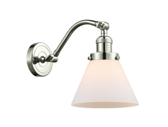 Franklin Restoration One Light Wall Sconce in Polished Nickel (405|515-1W-PN-G41)