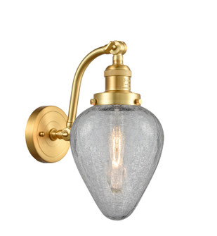 Franklin Restoration One Light Wall Sconce in Satin Gold (405|515-1W-SG-G165)
