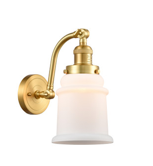 Franklin Restoration One Light Wall Sconce in Satin Gold (405|515-1W-SG-G181)