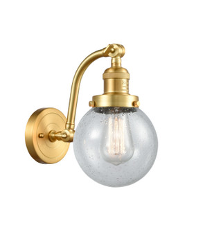 Franklin Restoration One Light Wall Sconce in Satin Gold (405|515-1W-SG-G204-6)