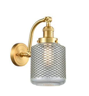 Franklin Restoration One Light Wall Sconce in Satin Gold (405|515-1W-SG-G262)