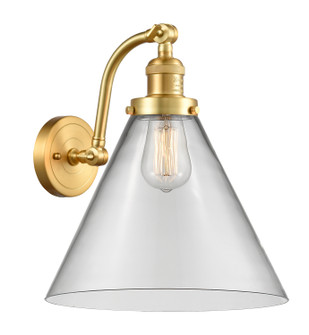 Franklin Restoration LED Wall Sconce in Satin Gold (405|515-1W-SG-G42-L)