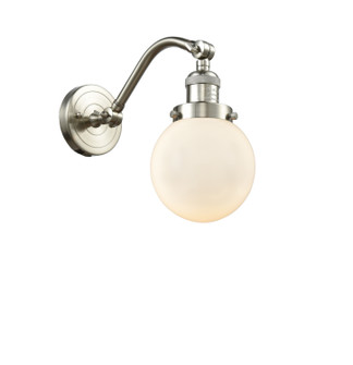 Franklin Restoration One Light Wall Sconce in Brushed Satin Nickel (405|515-1W-SN-G201-6)