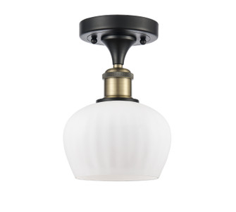 Ballston LED Semi-Flush Mount in Black Antique Brass (405|516-1C-BAB-G91-LED) Ballston LED Semi-Flush Mount in Black Antique Brass (405|516-1C-BAB-G91-LED)