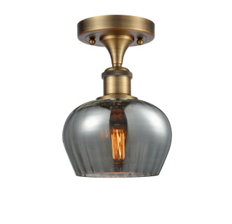 Ballston LED Semi-Flush Mount in Brushed Brass (405|516-1C-BB-G93-LED)