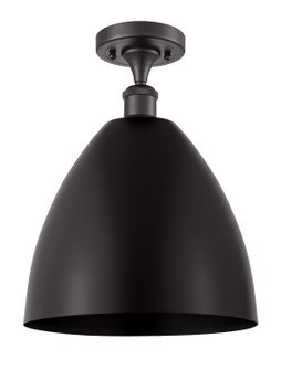 Ballston One Light Semi-Flush Mount in Matte Black (405|516-1C-BK-MBD-12-BK)