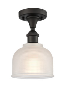 Ballston LED Semi-Flush Mount in Oil Rubbed Bronze (405|516-1C-OB-G411-LED)