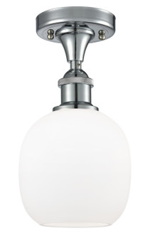 Ballston LED Semi-Flush Mount in Polished Chrome (405|516-1C-PC-G101-LED)