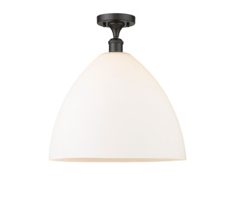 Ballston LED Semi-Flush Mount in Brushed Satin Nickel (405|516-1C-SN-GBD-164-LED)