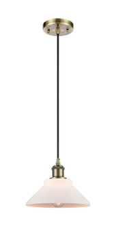 Ballston One Light Mini Pendant in Antique Brass (405|516-1P-AB-G131)