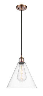 Ballston LED Mini Pendant in Antique Copper (405|516-1P-AC-GBC-122-LED)