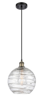 Ballston One Light Mini Pendant in Black Antique Brass (405|516-1P-BAB-G1213-10)