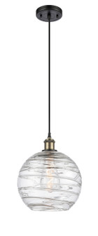 Ballston LED Mini Pendant in Black Antique Brass (405|516-1P-BAB-G1213-10-LED)