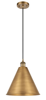 Ballston LED Mini Pendant in Brushed Brass (405|516-1P-BB-MBC-16-BB-LED)
