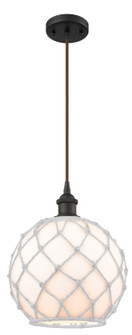 Ballston One Light Mini Pendant in Oil Rubbed Bronze (405|516-1P-OB-G121-10RW)