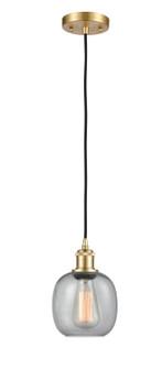 Ballston LED Mini Pendant in Satin Gold (405|516-1P-SG-G104-LED)
