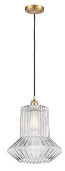 Ballston LED Pendant in Satin Gold (405|516-1P-SG-G212)