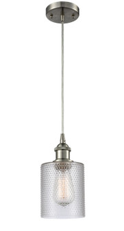 Ballston LED Mini Pendant in Brushed Satin Nickel (405|516-1P-SN-G112-LED)