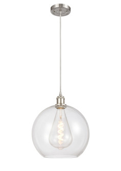 Ballston LED Mini Pendant in Brushed Satin Nickel (405|516-1P-SN-G122-12-LED)