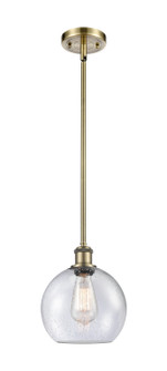 Ballston One Light Mini Pendant in Antique Brass (405|516-1S-AB-G124-8)