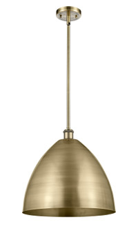 Ballston LED Pendant in Antique Brass (405|516-1S-AB-MBD-16-AB-LED)