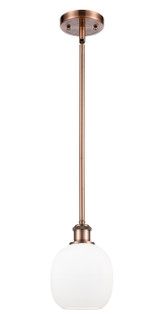 Ballston One Light Mini Pendant in Antique Copper (405|516-1S-AC-G101)
