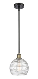 Ballston One Light Mini Pendant in Black Antique Brass (405|516-1S-BAB-G1213-8)