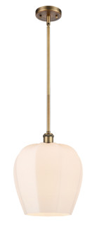 Ballston LED Mini Pendant in Brushed Brass (405|516-1S-BB-G461-12-LED)