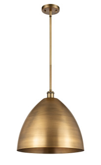 Ballston LED Pendant in Brushed Brass (405|516-1S-BB-MBD-16-BB-LED)