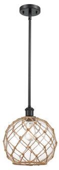 Ballston One Light Mini Pendant in Matte Black (405|516-1S-BK-G122-10RB)