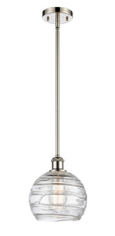 Ballston One Light Mini Pendant in Polished Nickel (405|516-1S-PN-G1213-8)