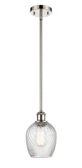 Ballston One Light Mini Pendant in Polished Nickel (405|516-1S-PN-G292)