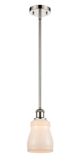 Ballston One Light Mini Pendant in Polished Nickel (405|516-1S-PN-G391)