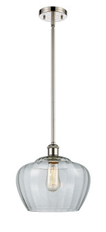 Ballston One Light Mini Pendant in Polished Nickel (405|516-1S-PN-G92-L)