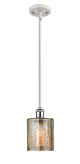 Ballston One Light Mini Pendant in White Polished Chrome (405|516-1S-WPC-G116)