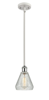 Ballston One Light Mini Pendant in White Polished Chrome (405|516-1S-WPC-G275)