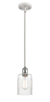 Ballston One Light Mini Pendant in White Polished Chrome (405|516-1S-WPC-G342)