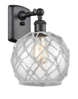 Ballston LED Wall Sconce in Matte Black (405|516-1W-BK-G122-8RW-LED)